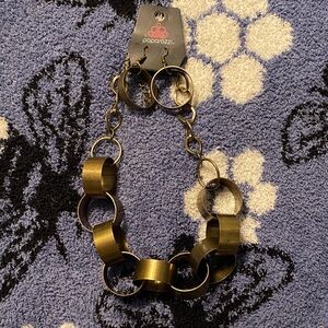 Paparazzi Brass Chain Link Belt